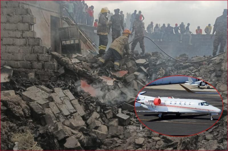 Four AMREF team members died in a plane crash on August 7.